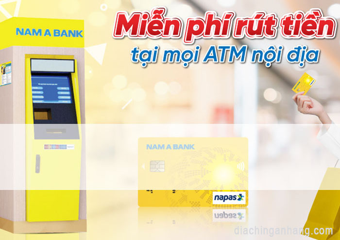 Máy rút tiền ATM Nam A Bank Ea Kar, Đắk Lắk