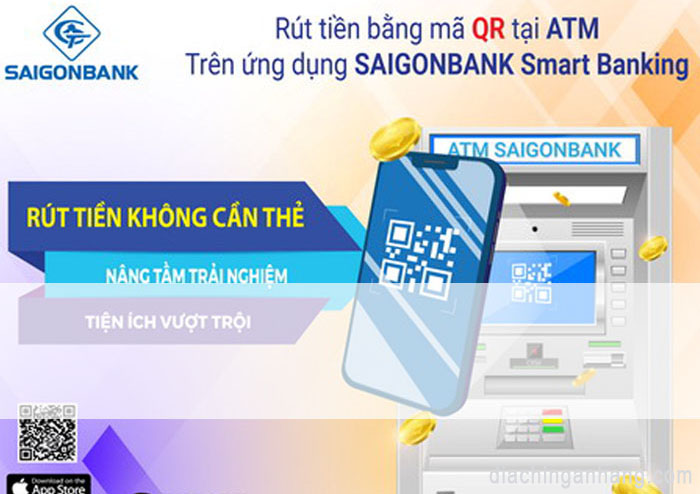 Máy rút tiền ATM Saigonbank Mỹ Tú, Sóc Trăng