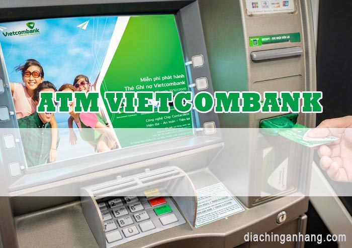Máy rút tiền ATM Vietcombank Thành phố Ninh Bình, Ninh Bình